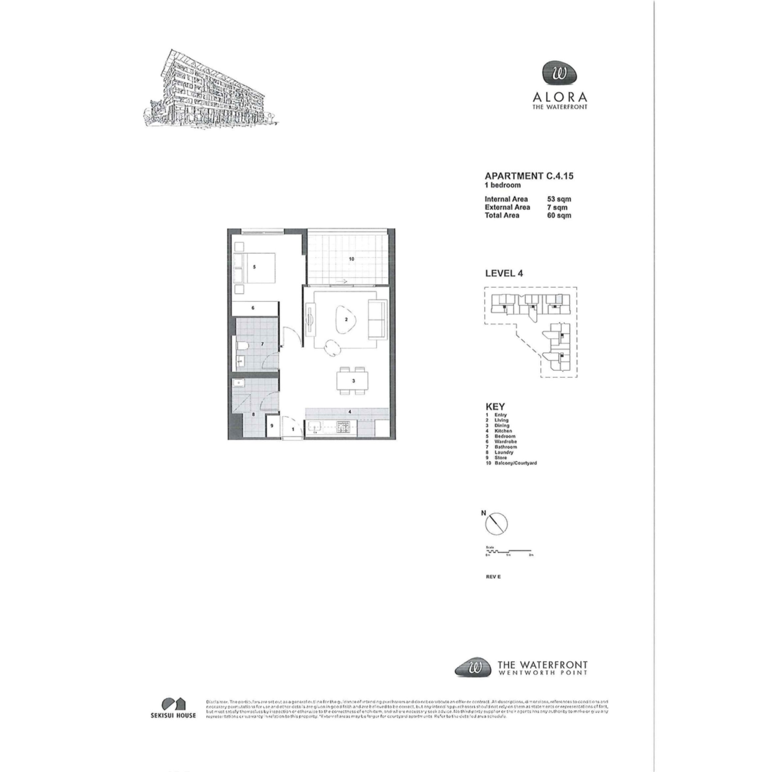 415/14 Nuvolari Place, Wentworth Point Leased by Chidiac Realty - floorplan