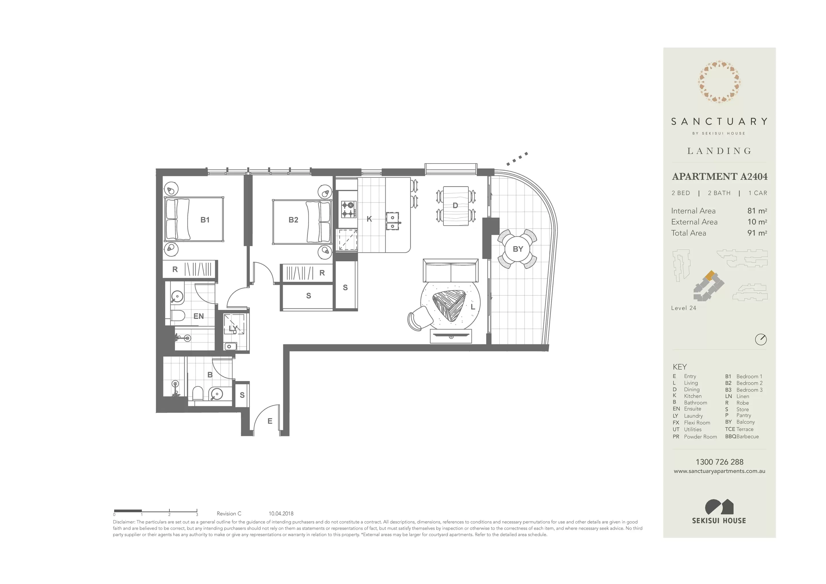 2404/14 Hill Road, Wentworth Point Leased by Chidiac Realty - floorplan