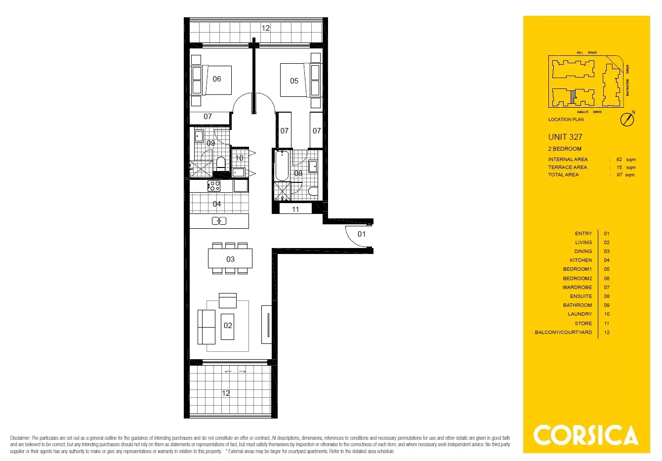 327/45 Amalfi Drive, Wentworth Point For Lease by Chidiac Realty - floorplan