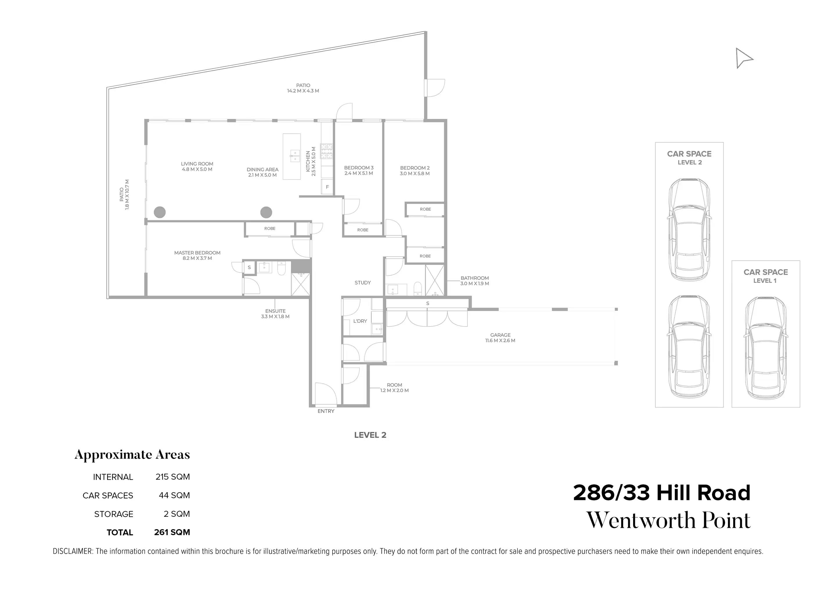 286/33 Hill Road, Wentworth Point For Sale by Chidiac Realty - floorplan