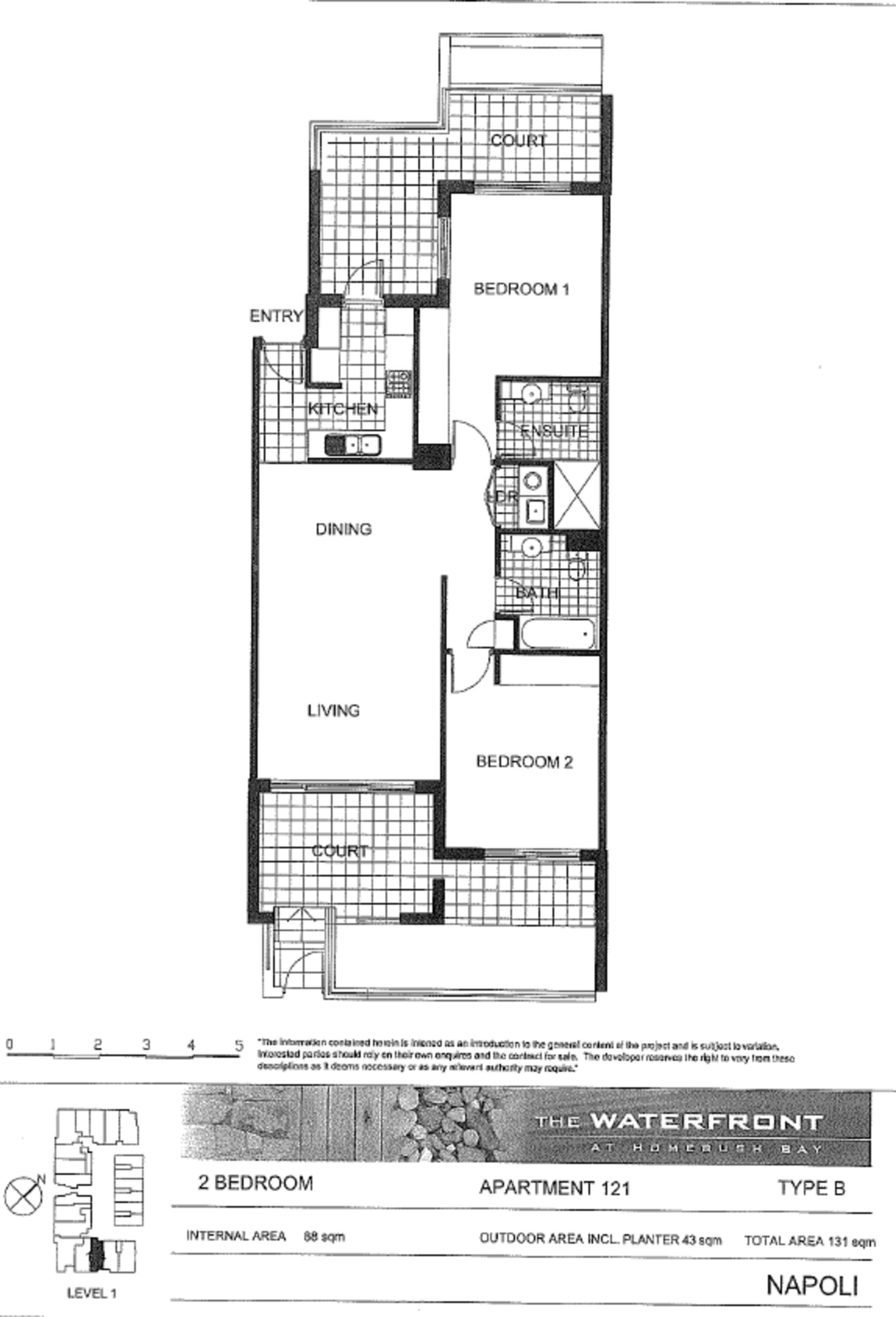 121/3 Stromboli Strait, Wentworth Point Leased by Chidiac Realty - floorplan