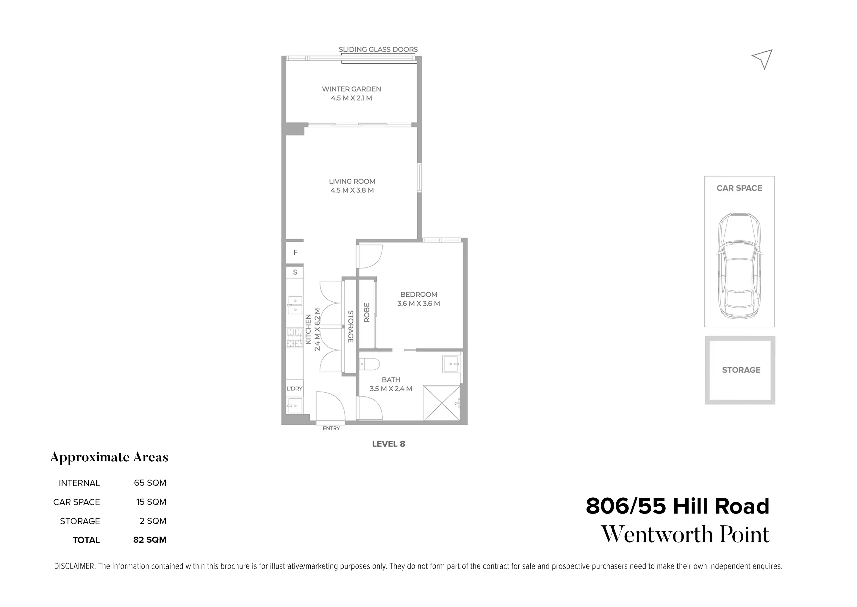 806/55 Hill Road, Wentworth Point Sold by Chidiac Realty - floorplan
