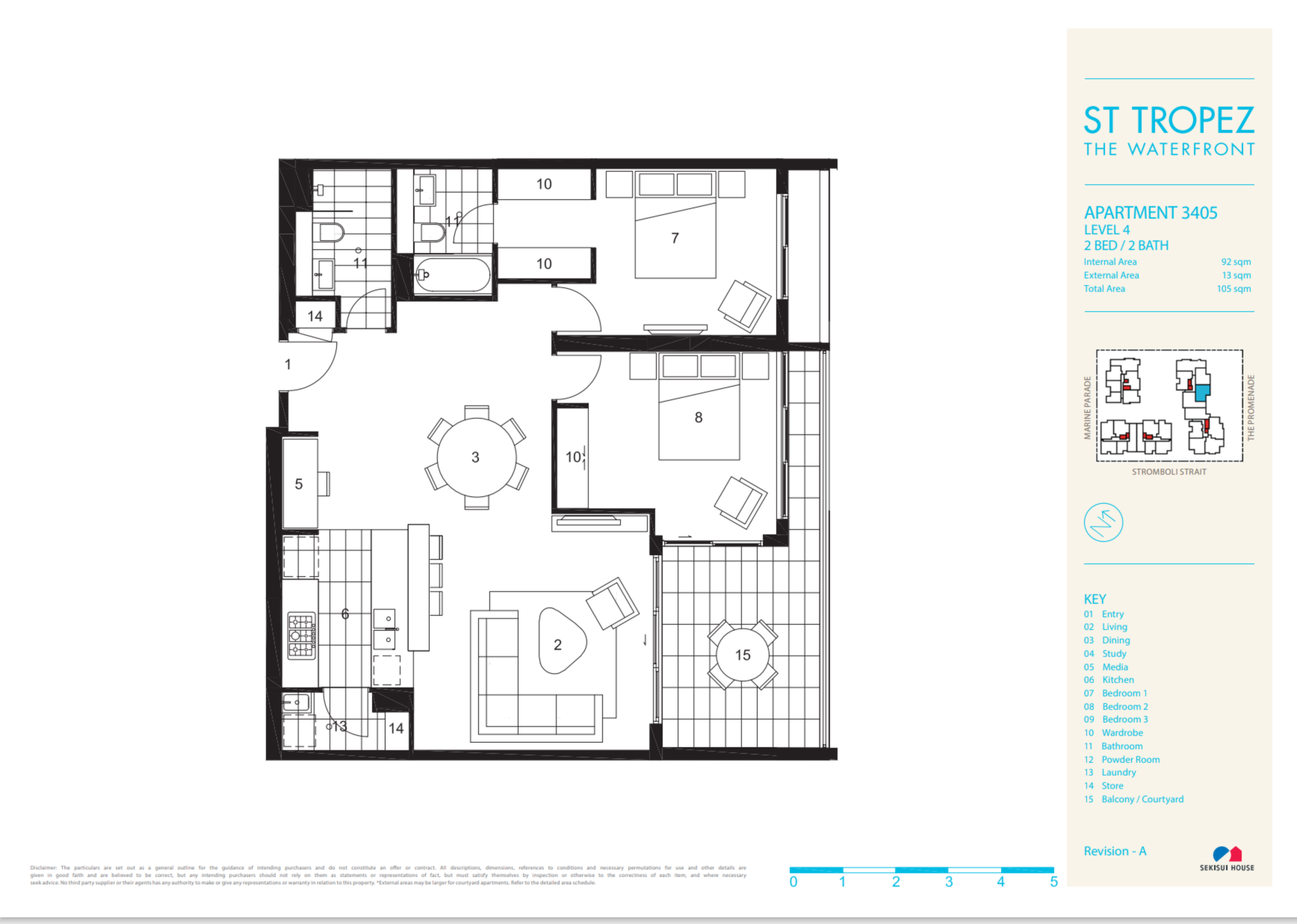 405/31 The Promenade, Wentworth Point Leased by Chidiac Realty - floorplan