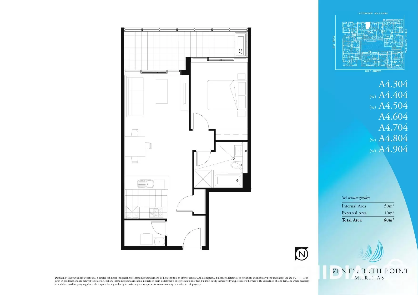 704/49 Hill Road, Wentworth Point Leased by Chidiac Realty - floorplan