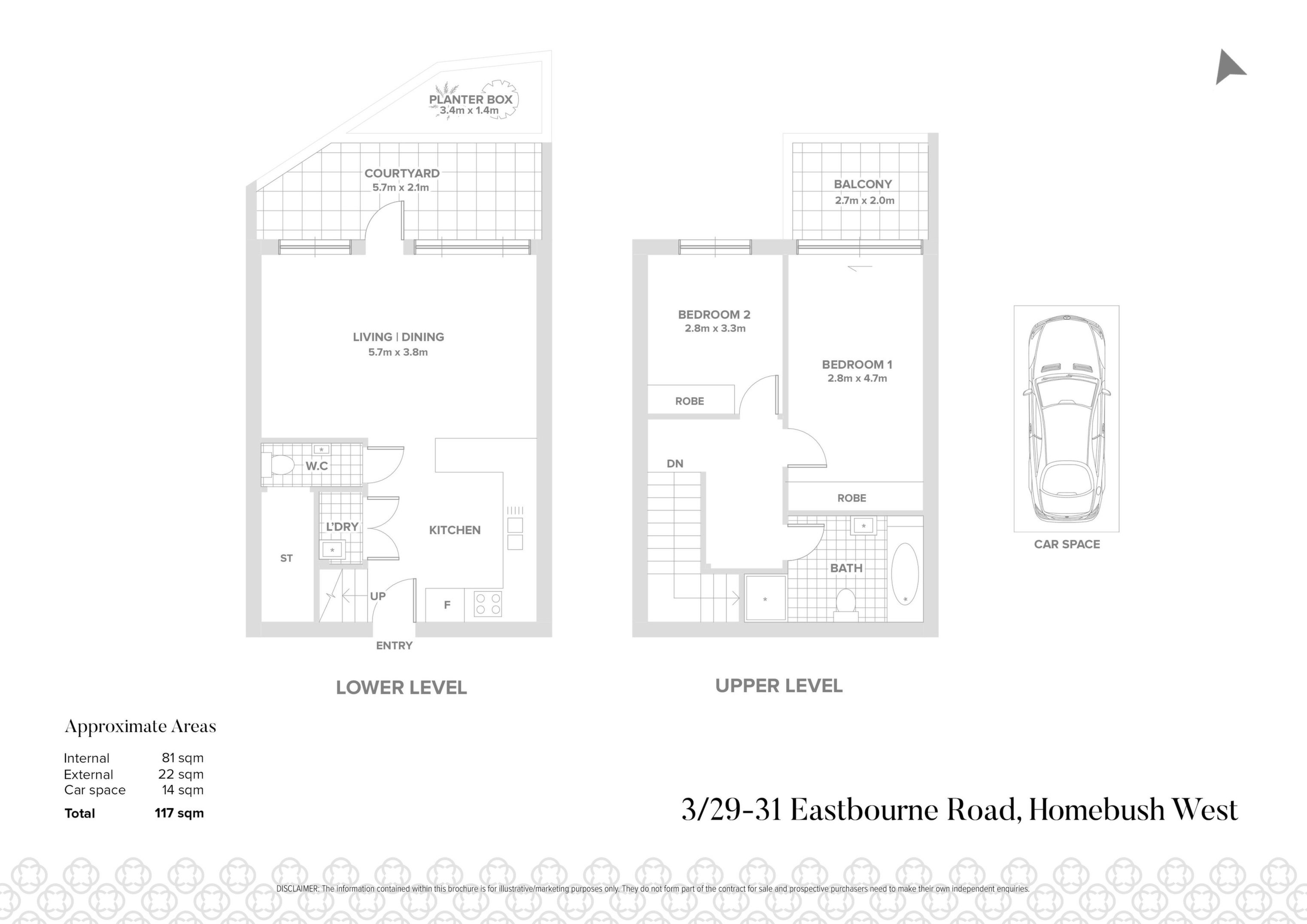3/29-31 Eastbourne Road, Homebush West Sold by Chidiac Realty - floorplan
