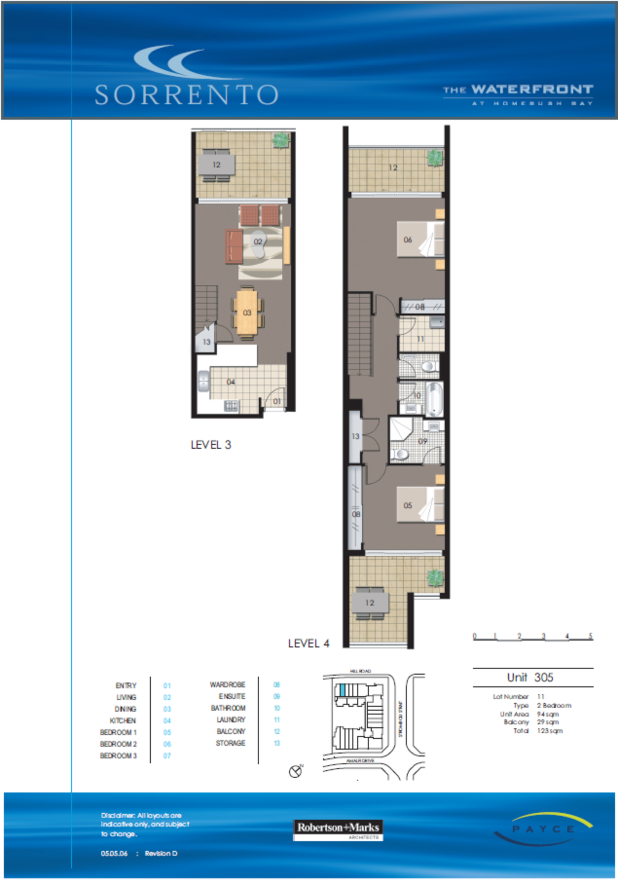 305/19 Hill Road, Wentworth Point Leased by Chidiac Realty - floorplan