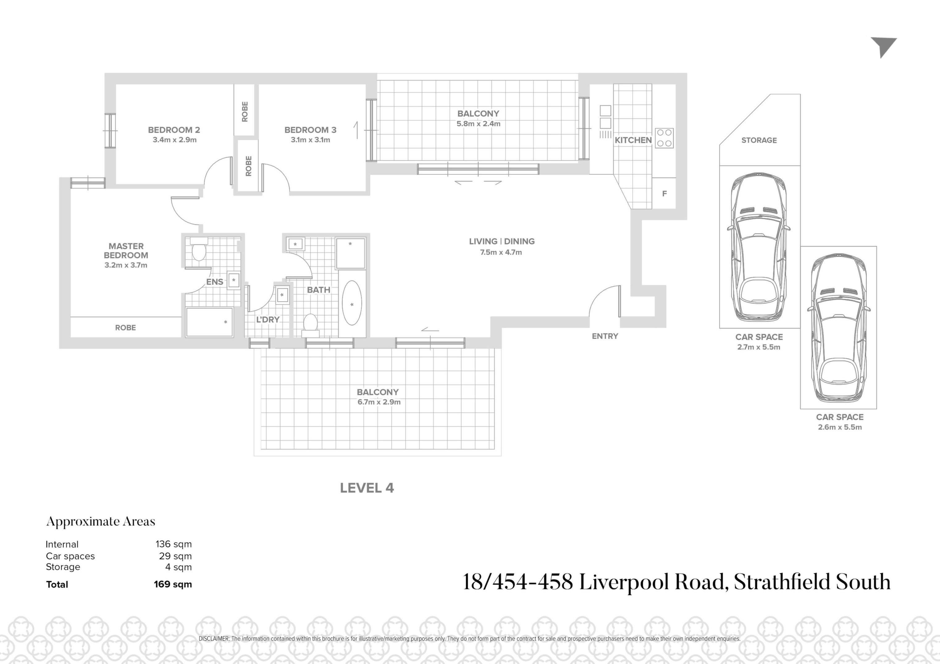 18/454-458 Liverpool Road, Strathfield South Sold by Chidiac Realty - floorplan