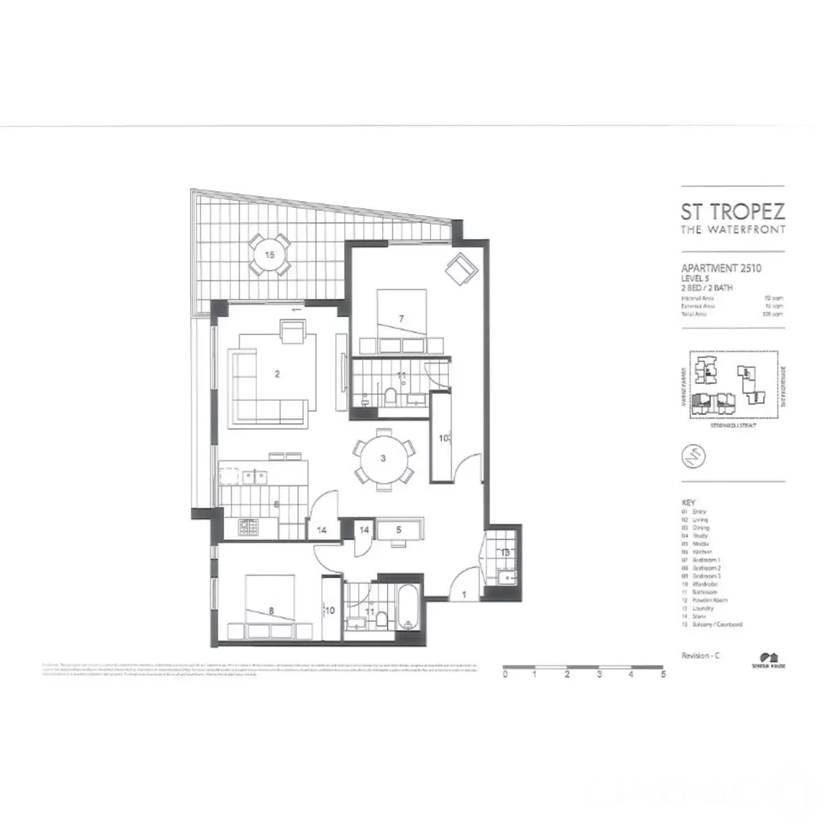 510/7 Stromboli Strait, Wentworth Point Leased by Chidiac Realty - floorplan