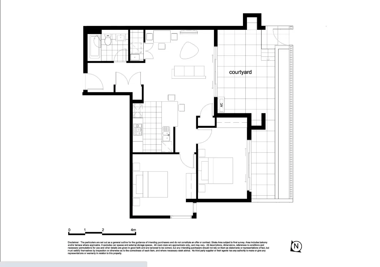 306/7 Waterways St, Wentworth Point Leased by Chidiac Realty - floorplan