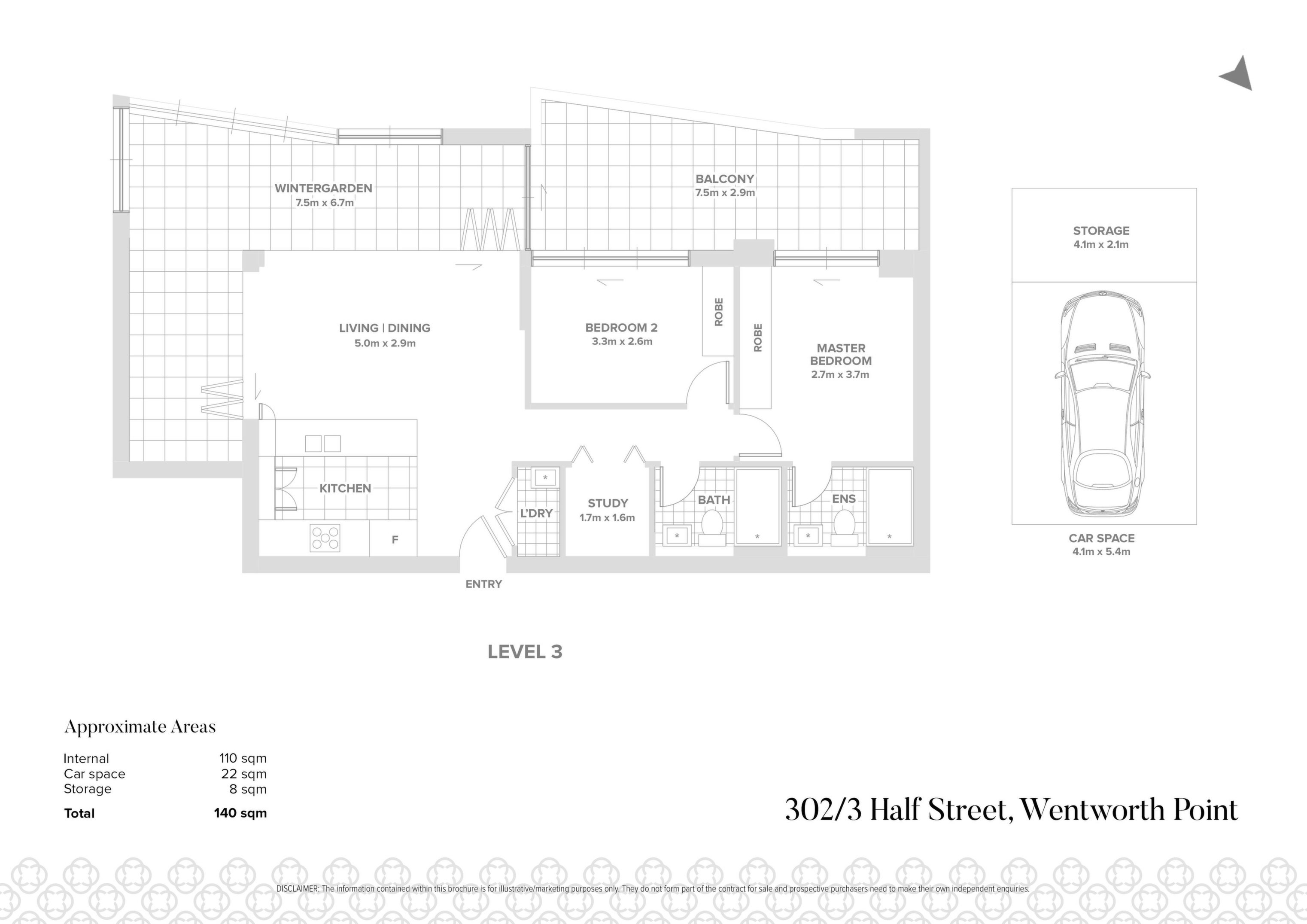 302/3 Half Street, Wentworth Point Sold by Chidiac Realty - floorplan