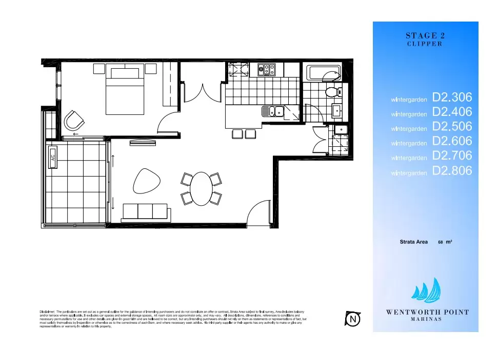 406/53 Hill Road, Wentworth Point Leased by Chidiac Realty - floorplan