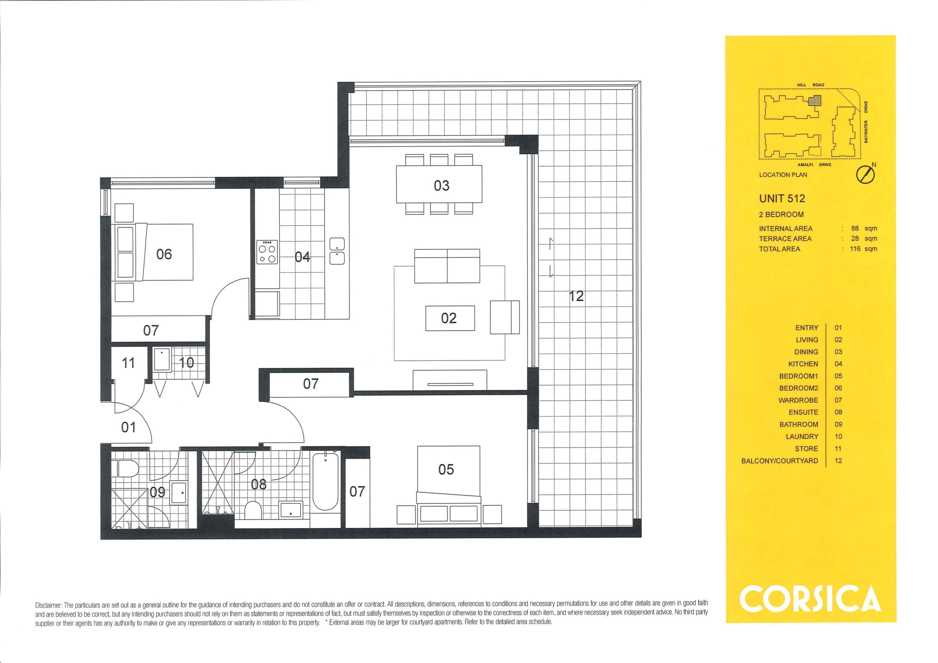 512/27 Hill Road, Wentworth Point Leased by Chidiac Realty - floorplan