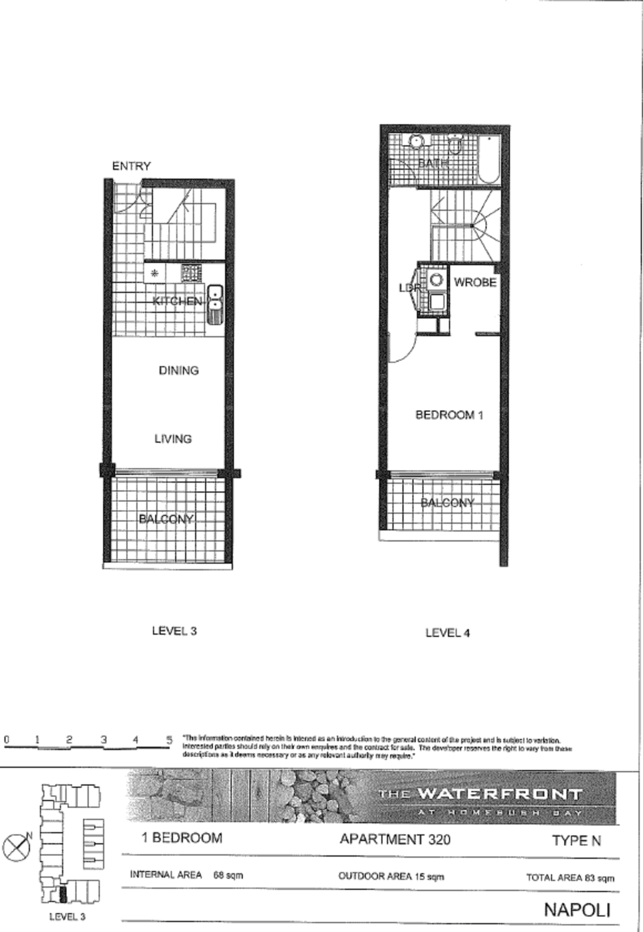 320/3 Stromboli Strait, Wentworth Point Leased by Chidiac Realty - floorplan