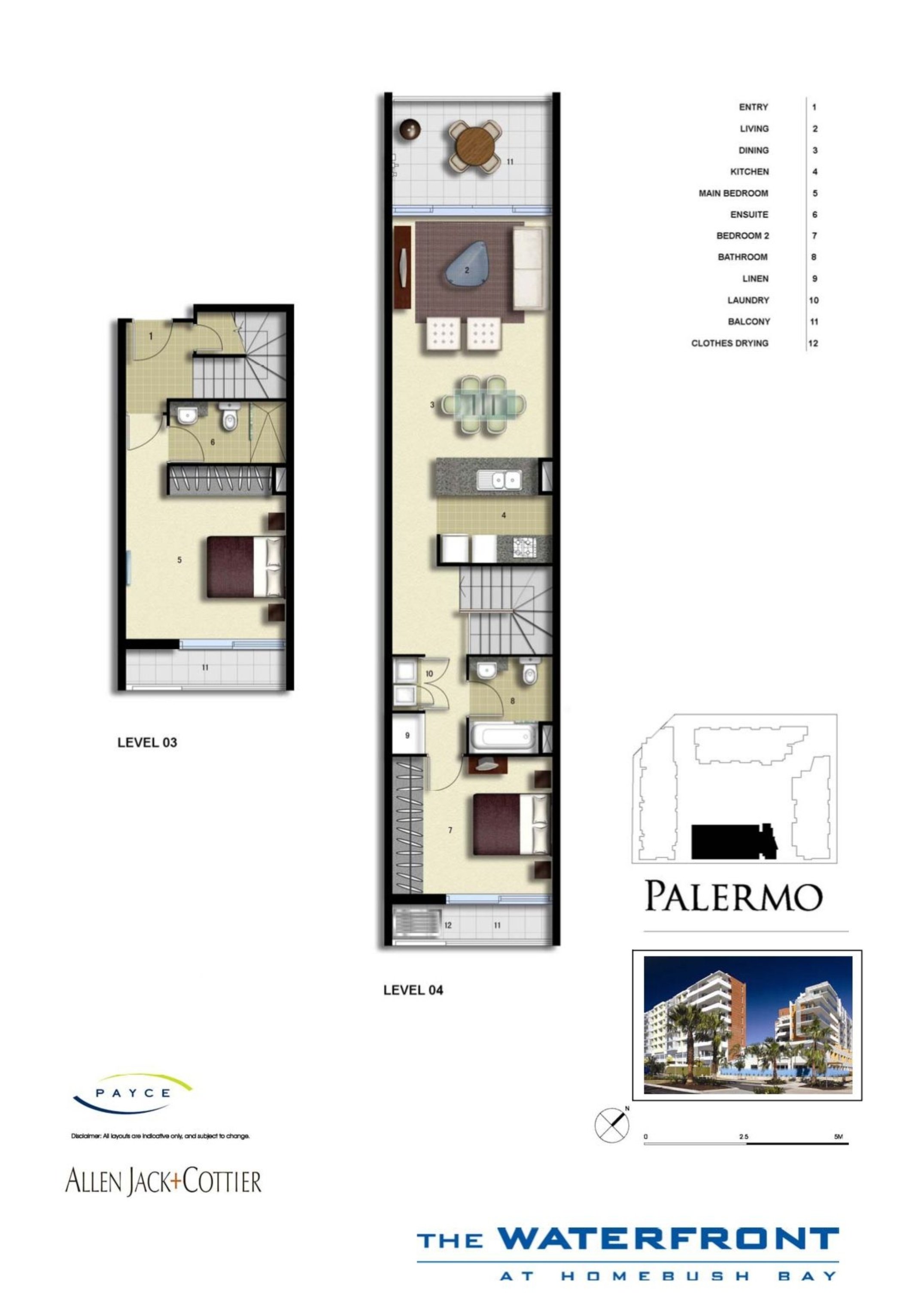 322/23 Savona Drive, Wentworth Point Leased by Chidiac Realty - floorplan