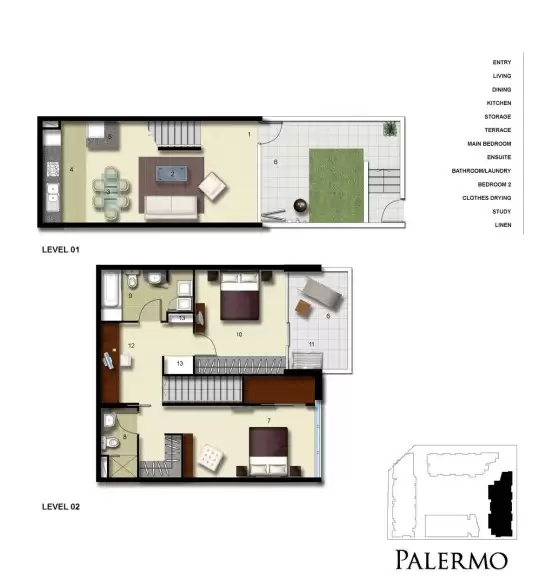 103/4 Nuvolari Place, Wentworth Point Leased by Chidiac Realty - floorplan