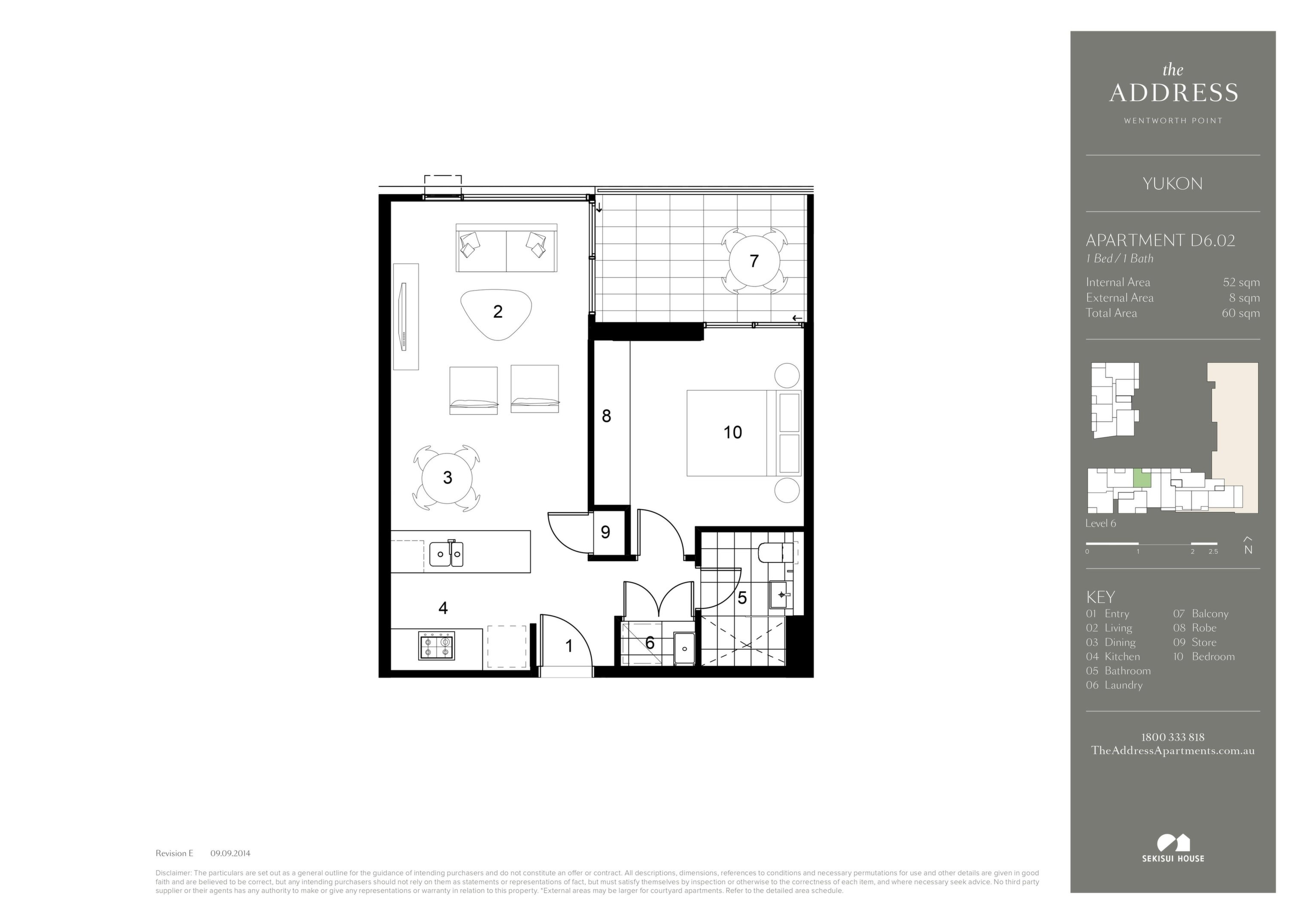 602/19 Verona Drive, Wentworth Point Leased by Chidiac Realty - floorplan