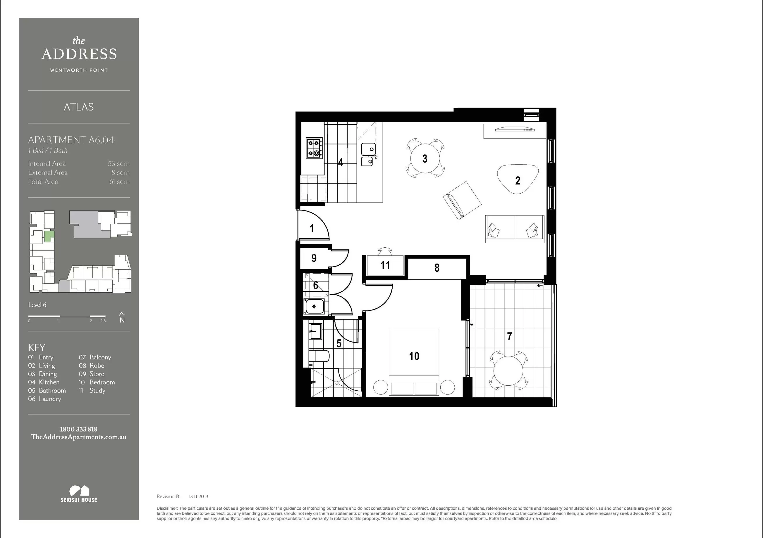 604/45 Hill Road, Wentworth Point Leased by Chidiac Realty - floorplan