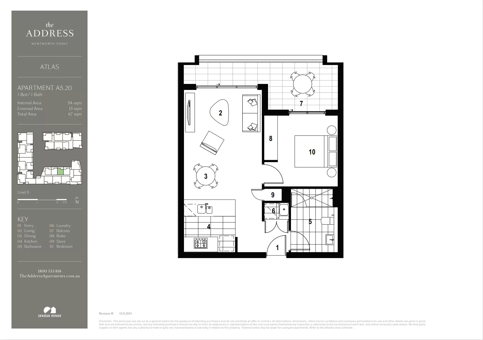 520/5 Verona Drive, Wentworth Point Leased by Chidiac Realty - floorplan